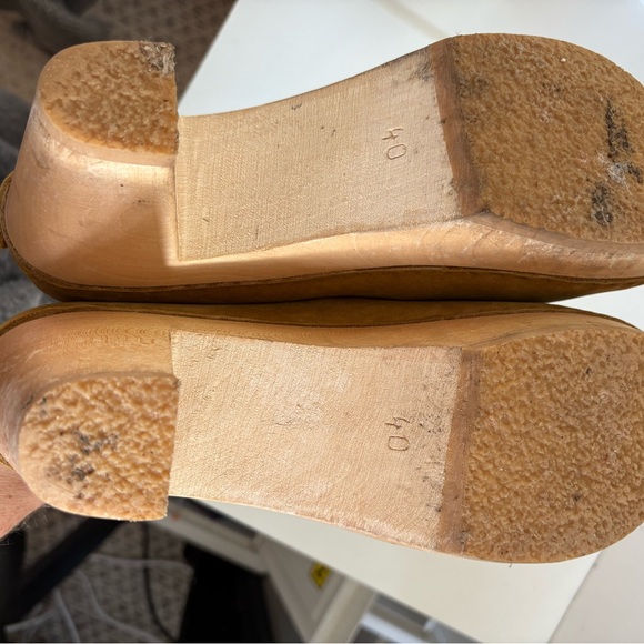 Bryr clogs Chloe high heel fennel size 40 or 9.5 - Picture 4 of 4